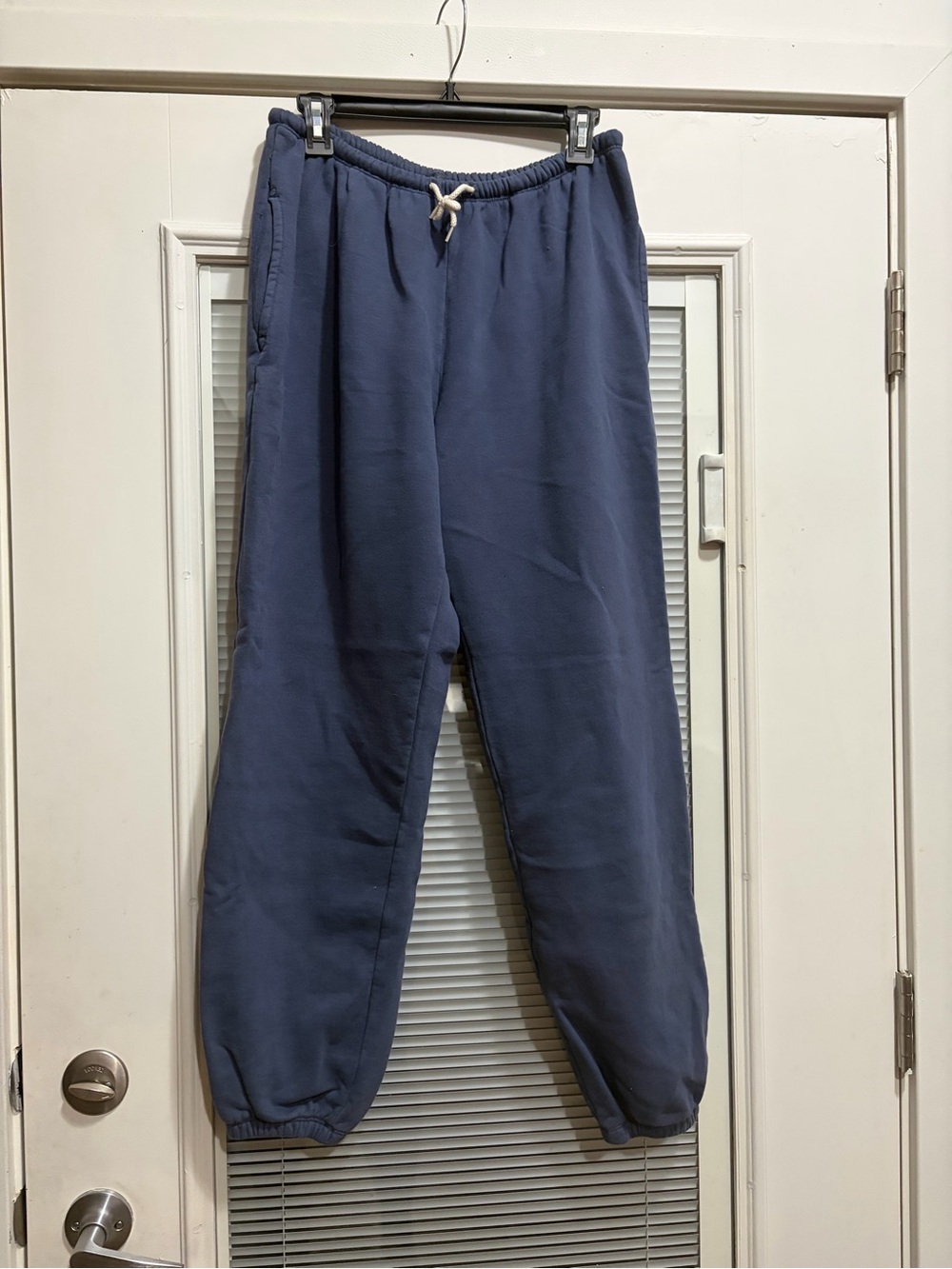Brandy Melville Navy Blue Drawstring Joggers